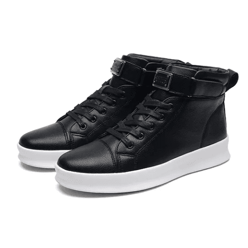 Chaussures Montantes Chics en Cuir Homme