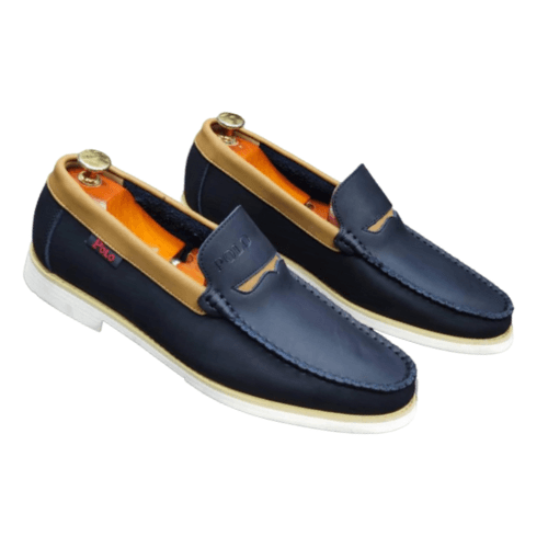 Mocassin en Cuir Polo Chic Homme