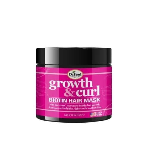 Masque ultra-croissance au basilic et à l'huile de ricin Ultra Growth DIFEEL 340g