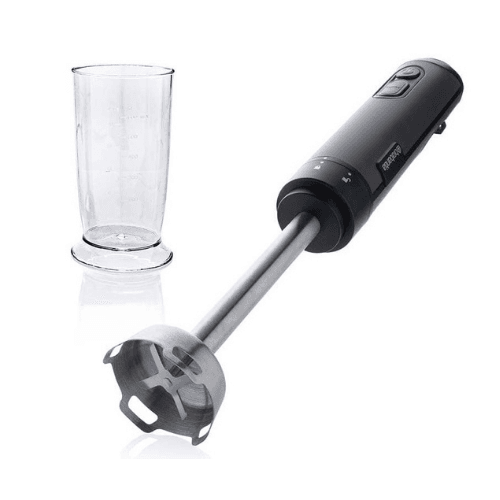 Mini Mixeur à main Brabantia D8-4GY 8 vitesses et Turbo 1000W